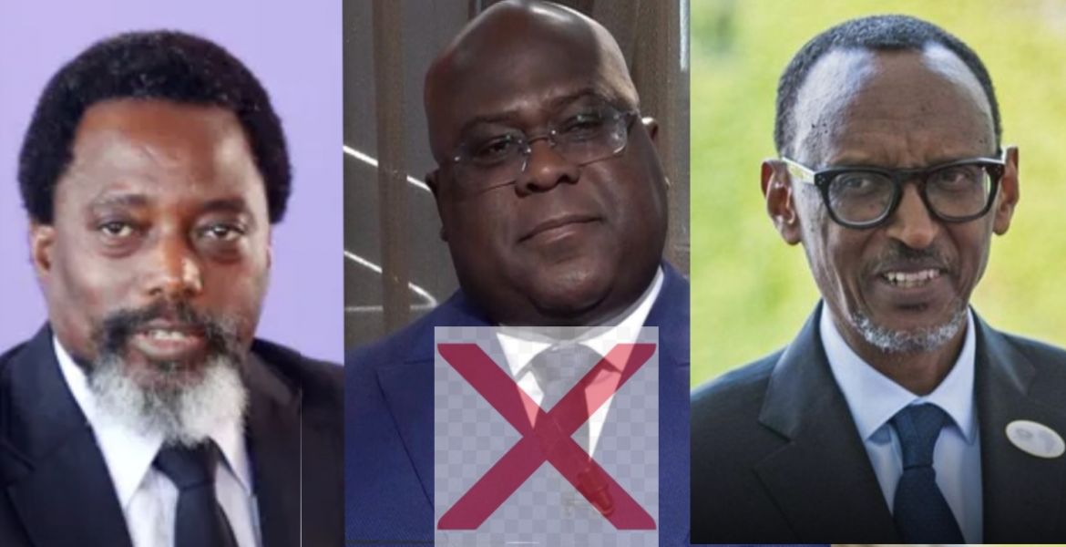 Joseph Kabila, Felix Tshisekedi, Paul Kagame