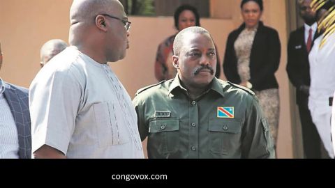 Felix Tshisekedi et Joseph Kabila