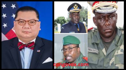 Dr. Peter Pham, Gen. John Numbi, Gen. Delphin Kahimbi, Gen. Amisi Tango Fort