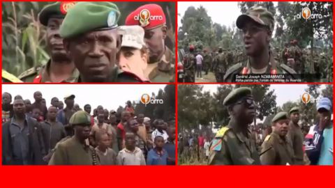 Les troupes rwandaises en RD Congo