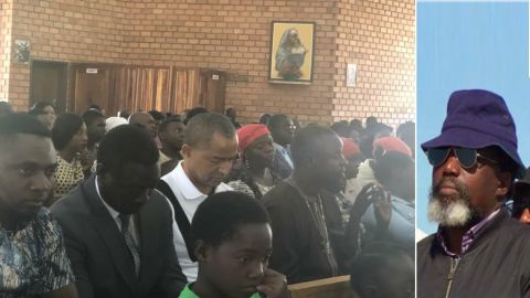 Moise Katumbi dans une Eglise a Ndola - Zambie au 05 Aout 2018