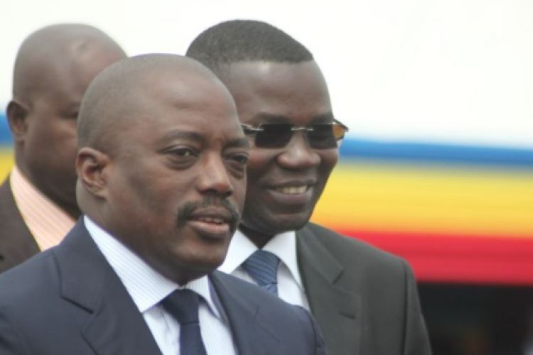 Joseph Kabila et Julian Paluku