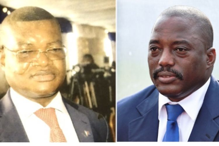 Kalev Mutond (ANR), Joseph Kabila (President sortant de la RDC)